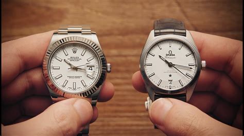 omega globemaster vs rolex datejust 41|rolex vs omega.